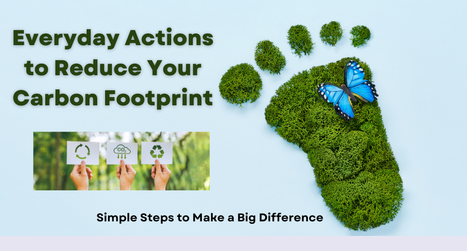 Everyday Actions to Reduce Your Carbon Footprint